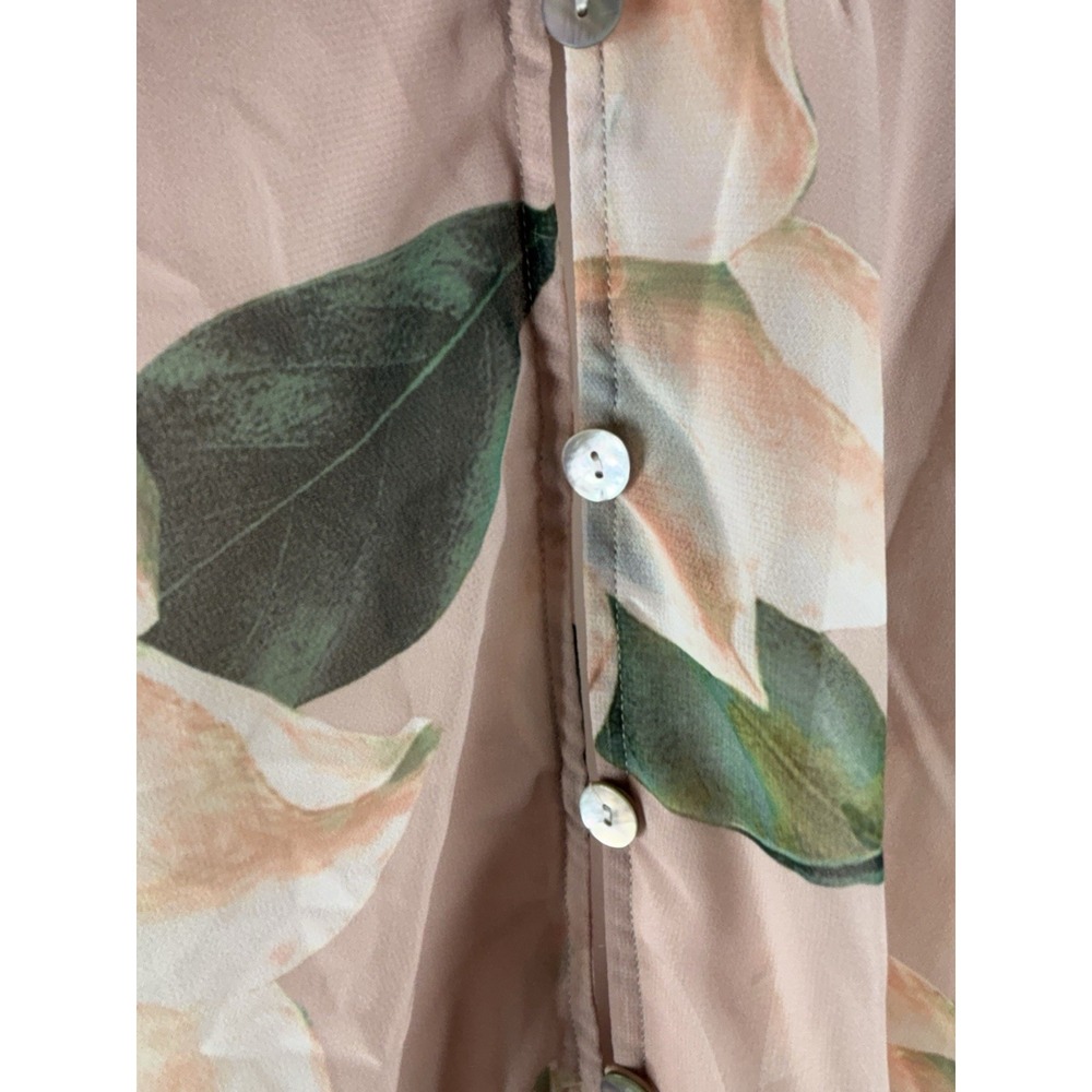 ShowMe Your Mumu Butterfly Tunic Floral Sheer Boho ethereal FairyCore Romantic S - Picture 8 of 13